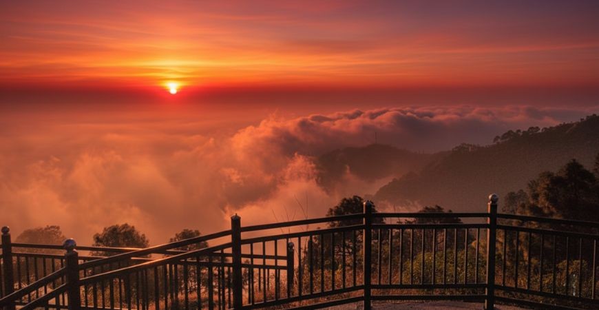 Kasauli Weekend Trip from Delhi: A Birthday Getaway in the Hills 10 Himalayan Sunset