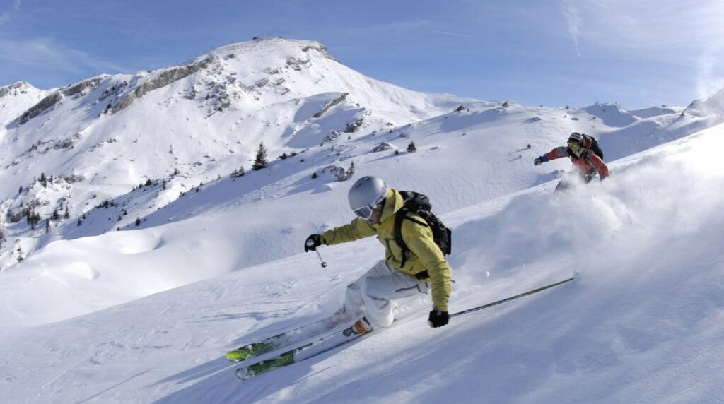 auli skiing