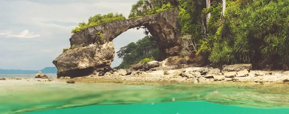 Andaman Islands Travel Story at natural bridge